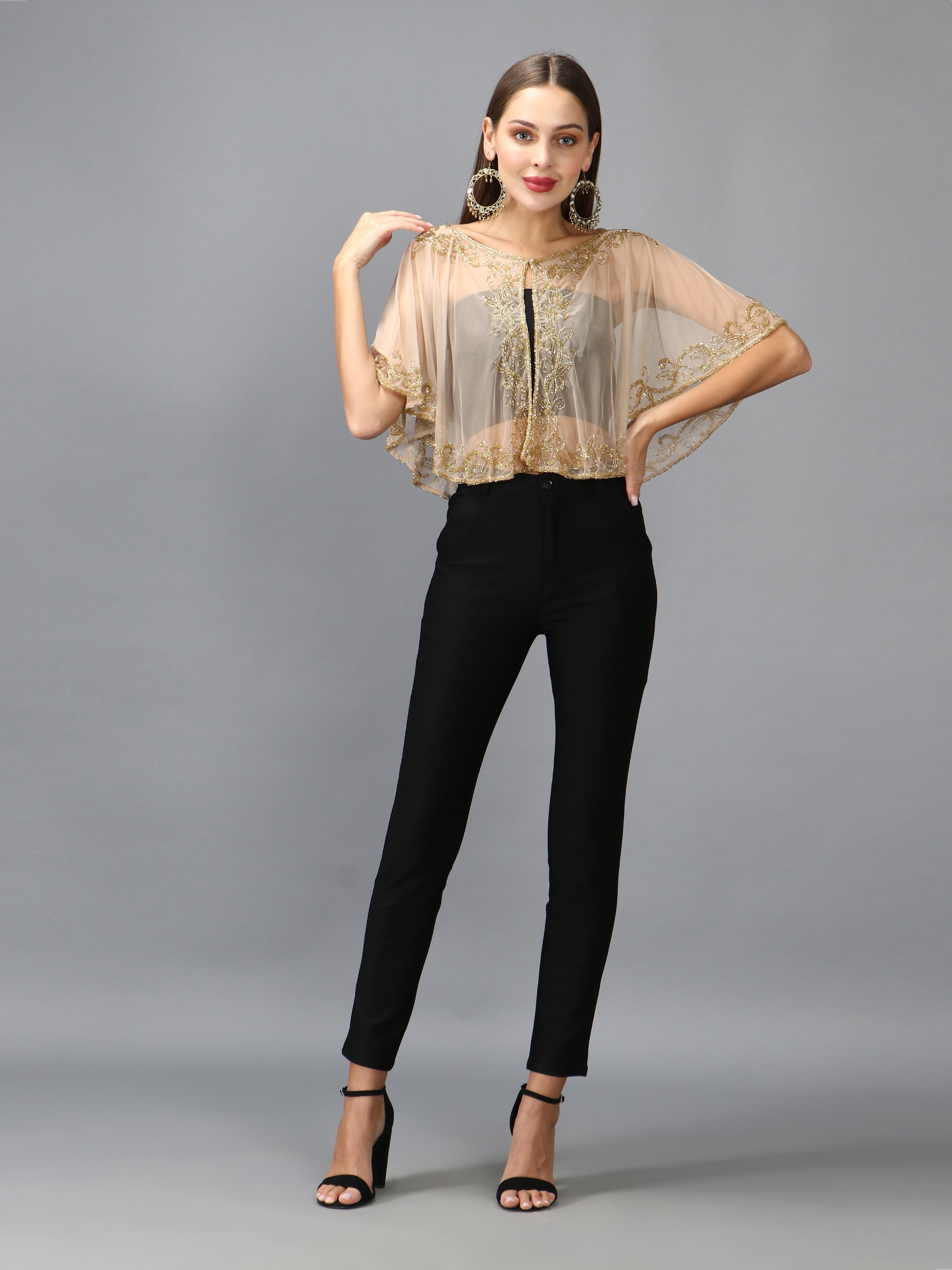 Theia Gold Shrug Debonatella Theia Gold Shrug Debonatella