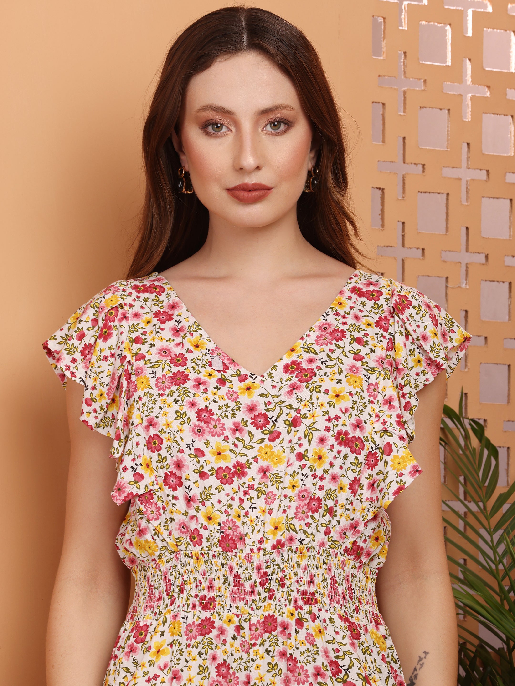 Orvana Floral Jumpsuit