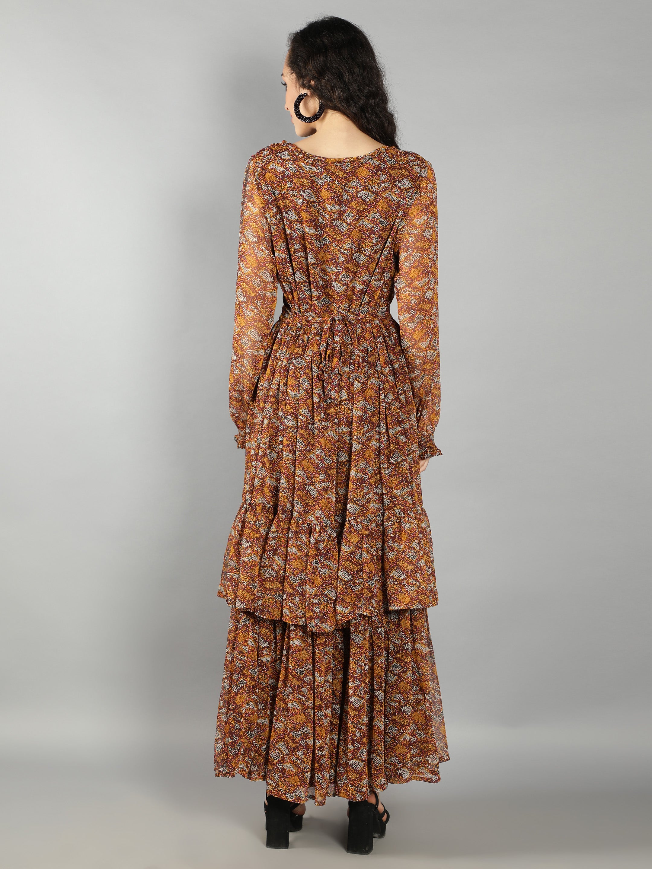Animal Print Maxi Dress