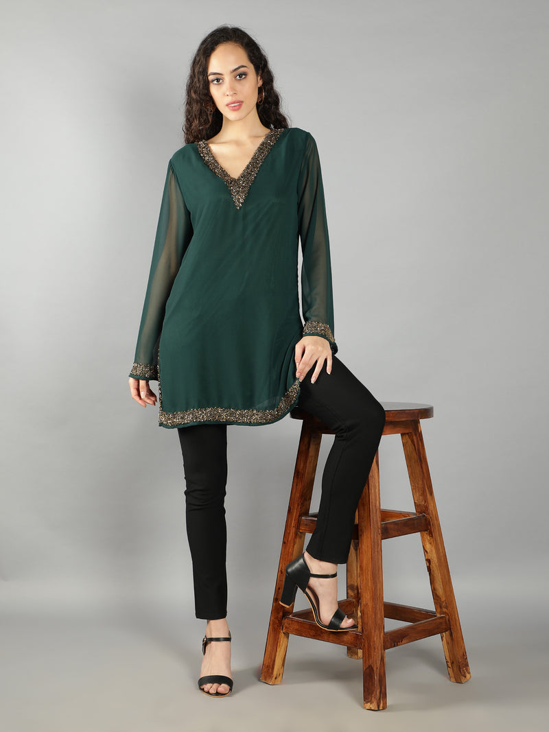 10 Interesting Kurti Front Neck Designs to Brighten up Your Look! And a  Look at How the Kurti Evolved Into the Beloved Garment it is Today (2020)