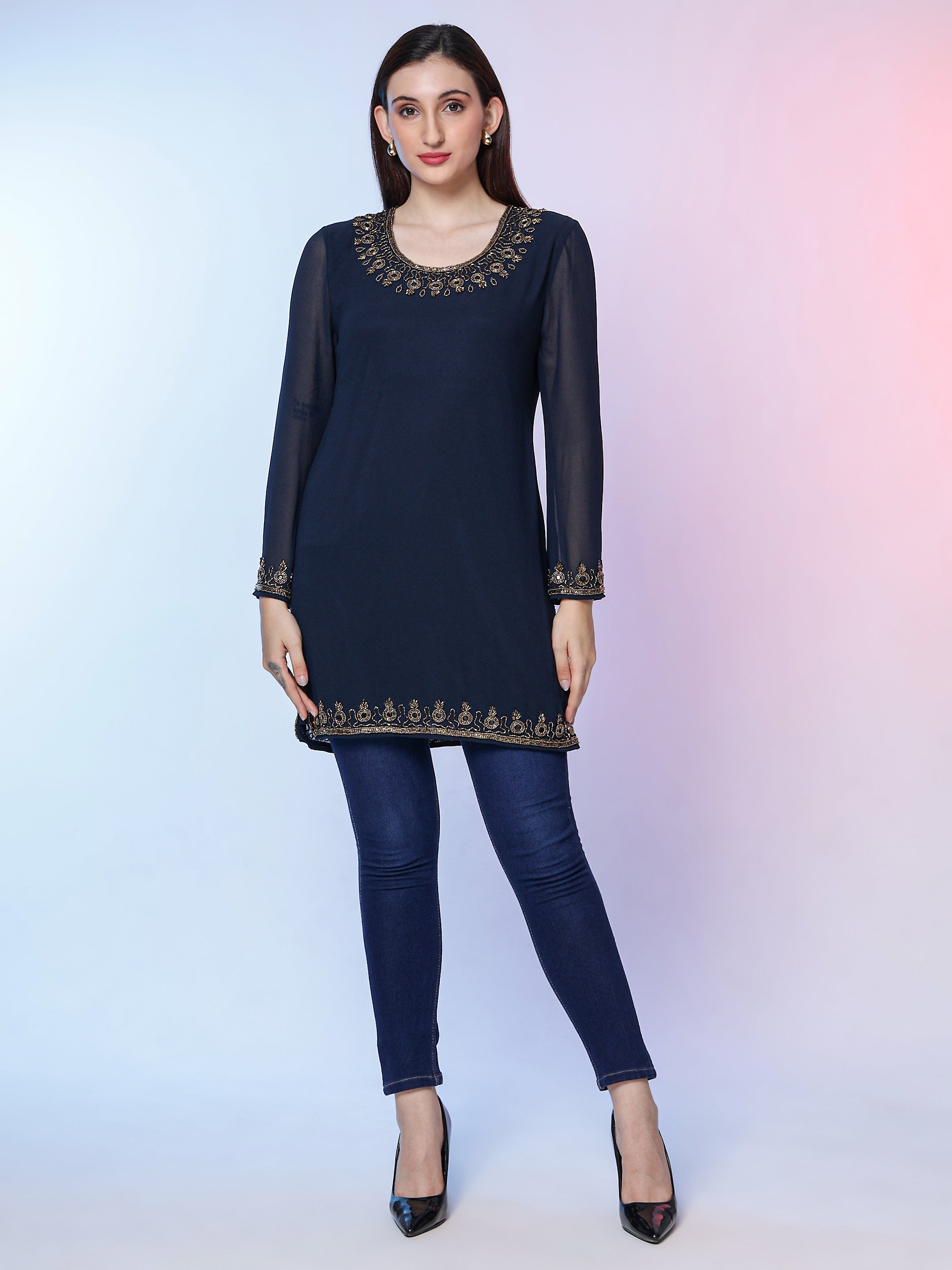 Zeenat Kurti (With Lining)