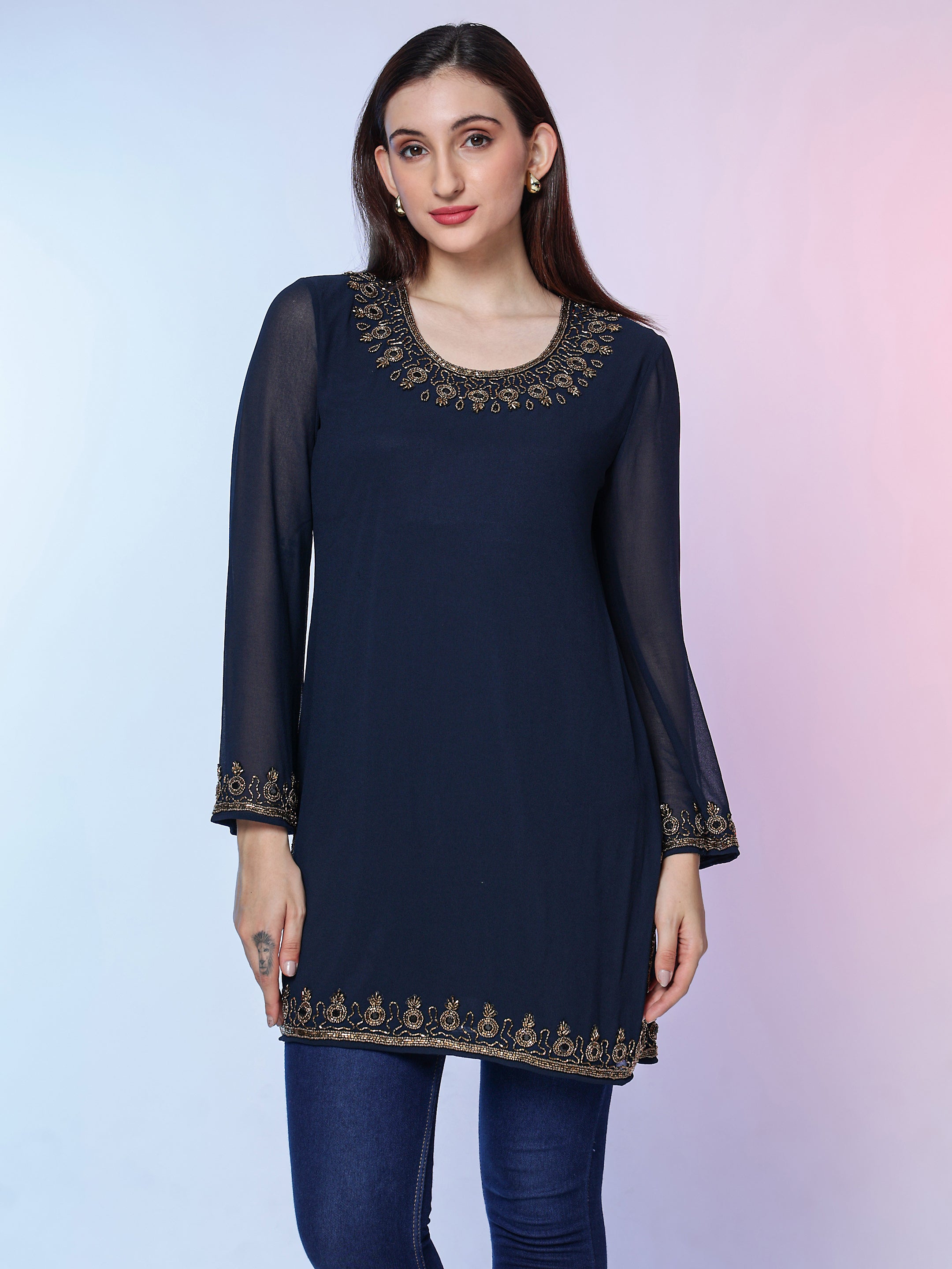 Zeenat Kurti (With Lining)