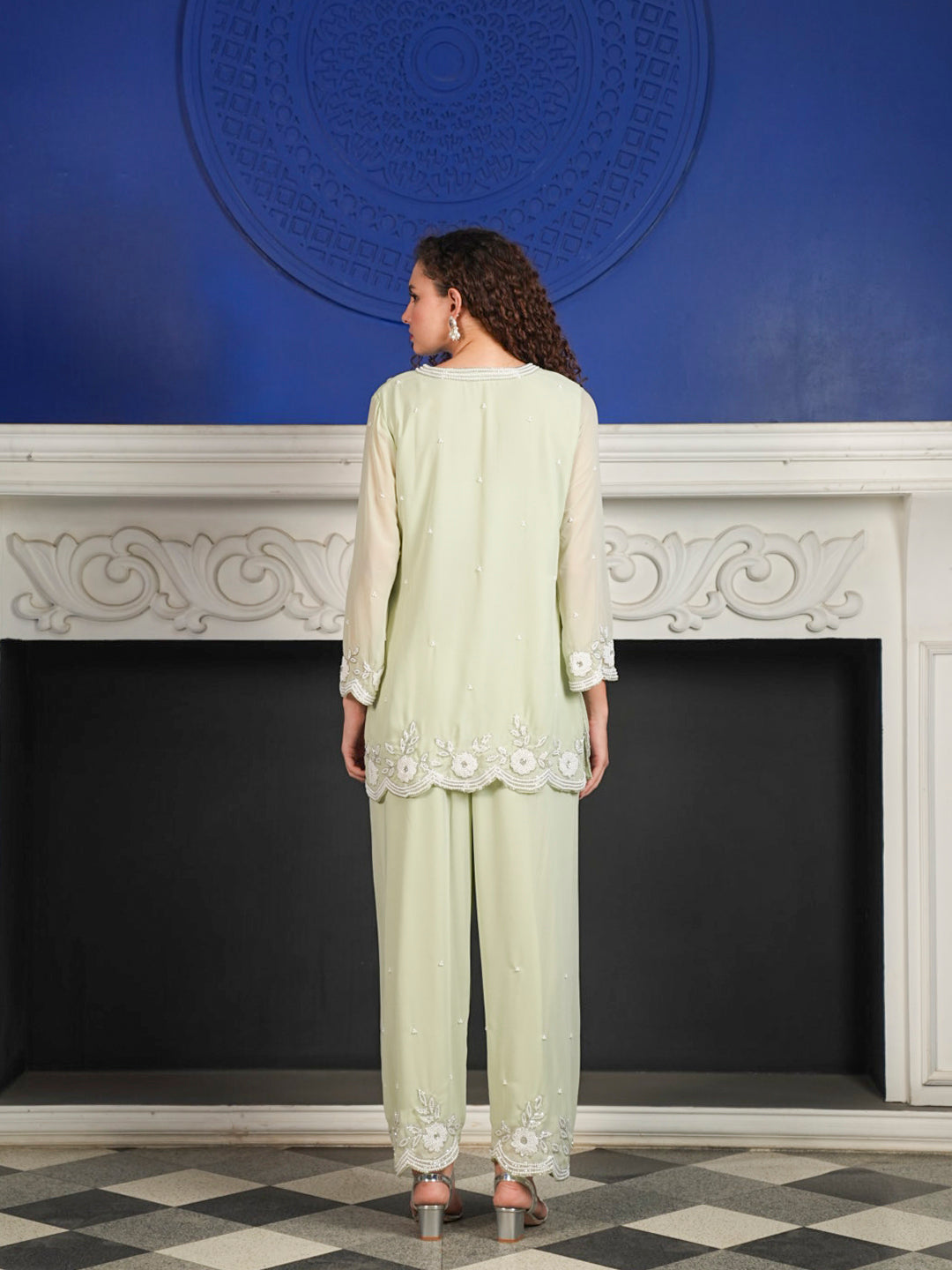 Kalyani Co-Ord Set(With Lining)