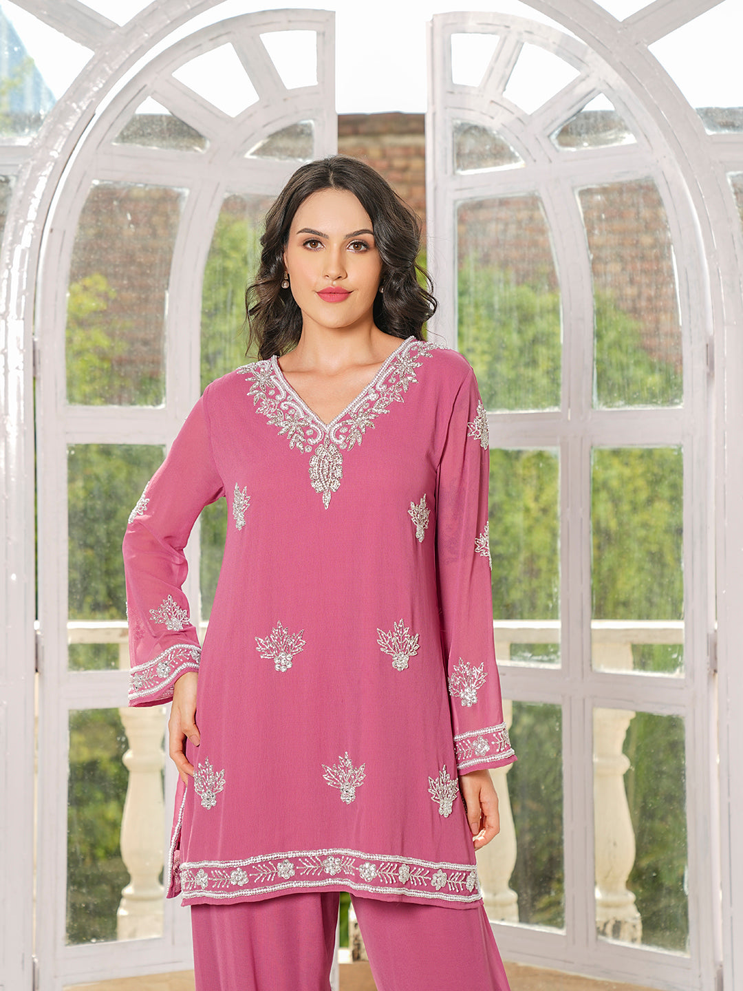 Maharani Co-Ord Set(With Lining)
