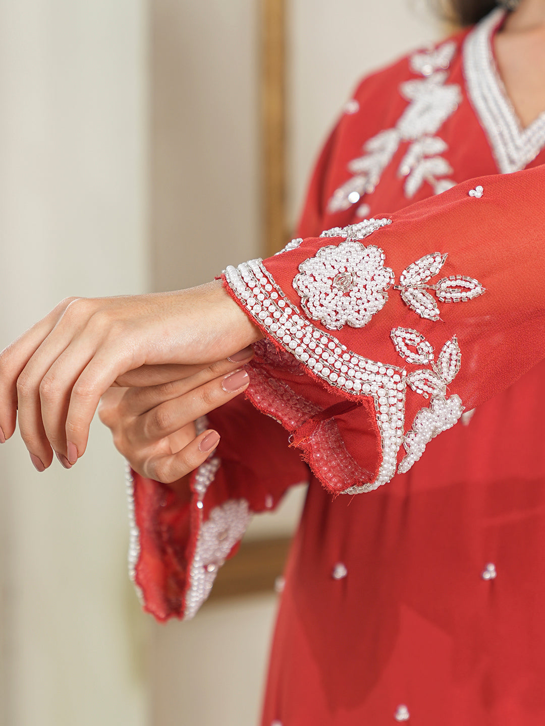 Savitri Devi Co-Ord Set(With Lining)