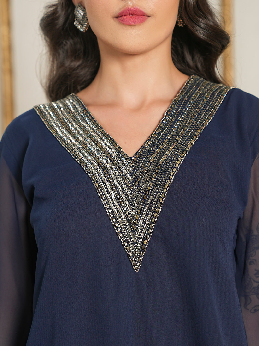Ziana Co-Ord Set(With Lining)