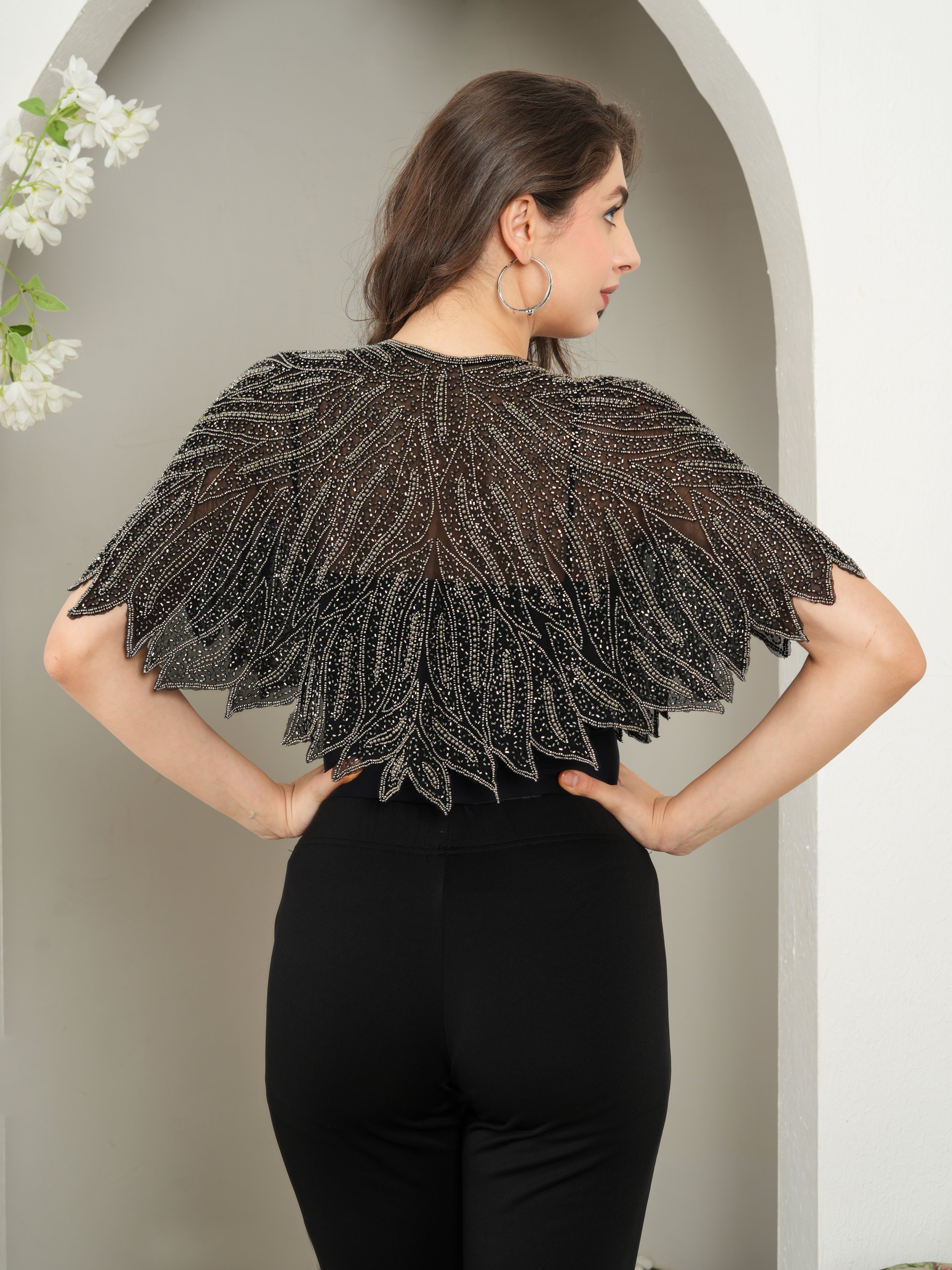Venus Embellished Shrug