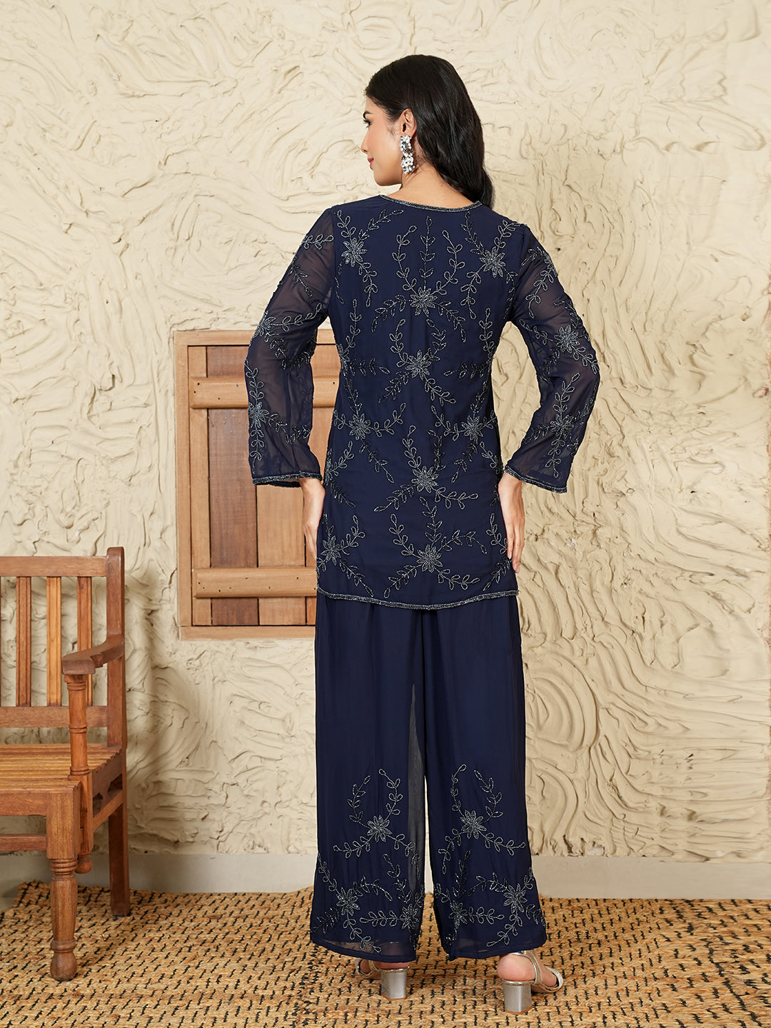 Yuvrani Co-Ord Set(With Lining)