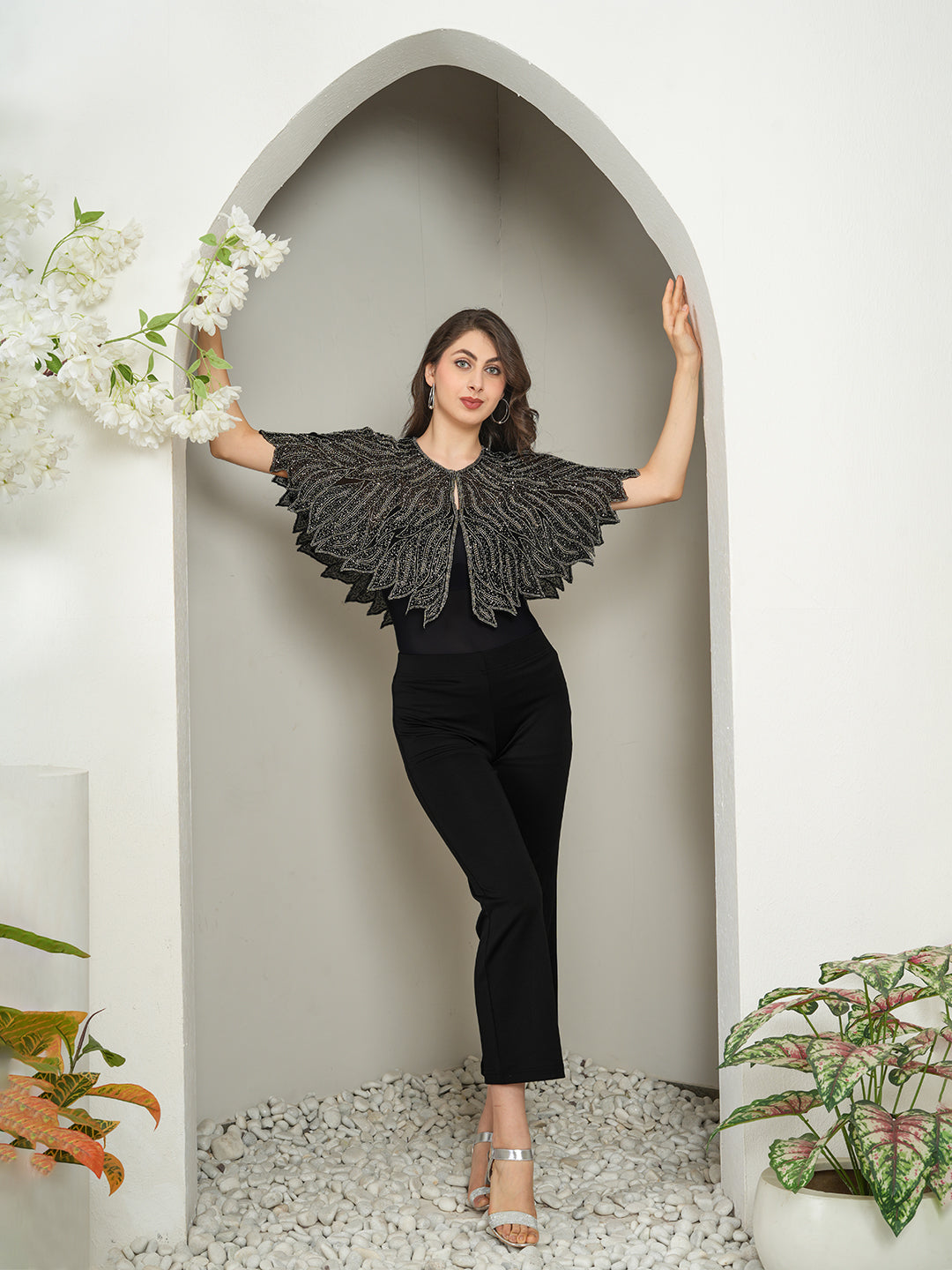 Venus Embellished Shrug