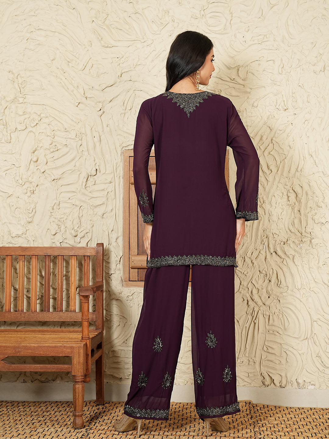 Saanvi Co-Ord Set(With Lining)