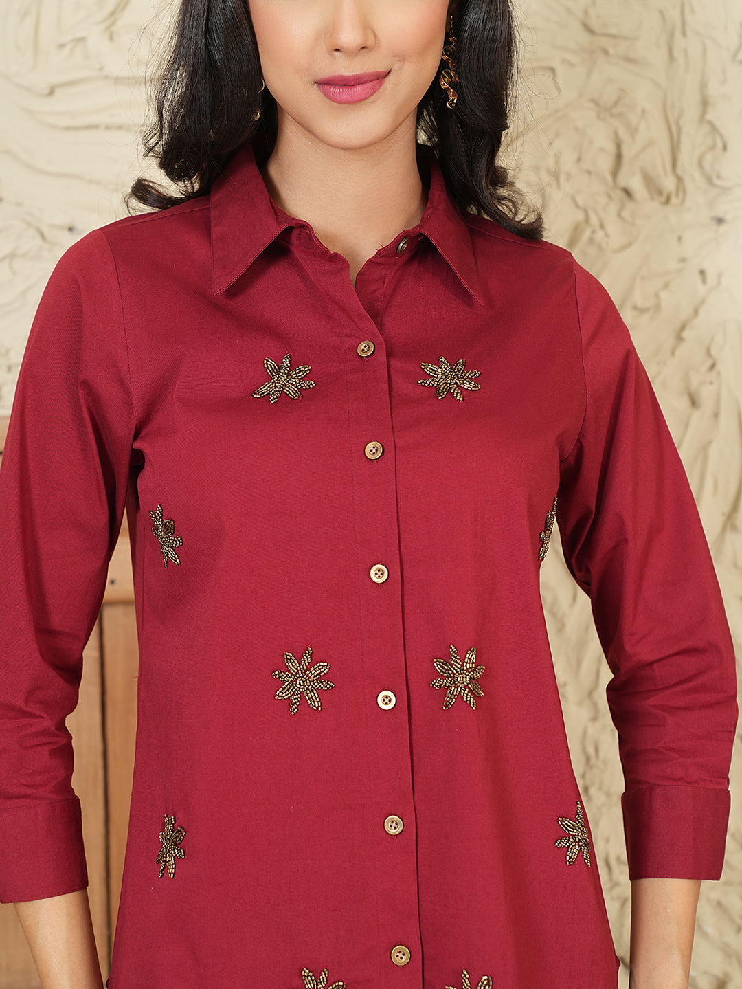 Sylvie Hand Sequins Shirt