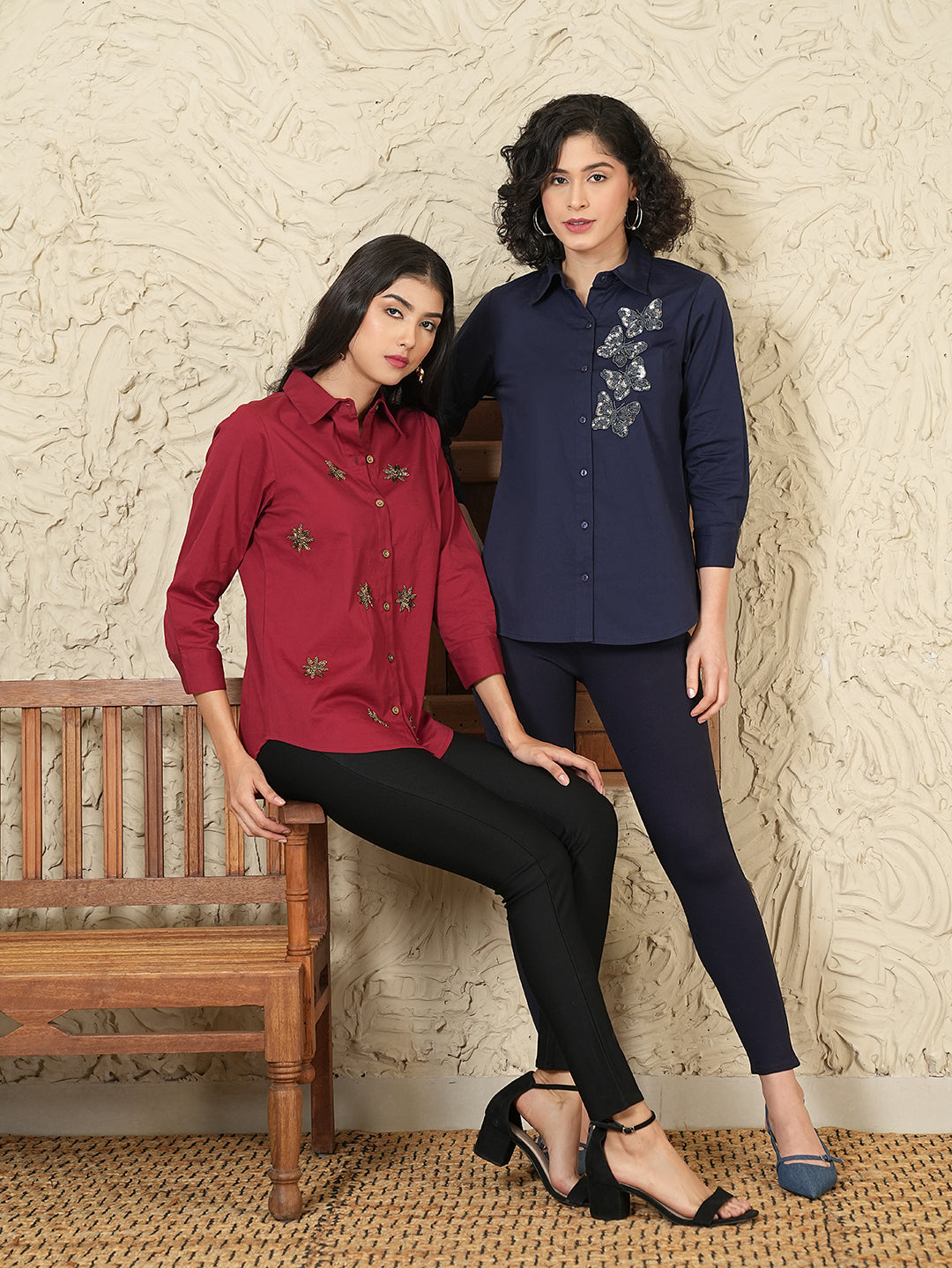 Celine Hand Sequins Shirt