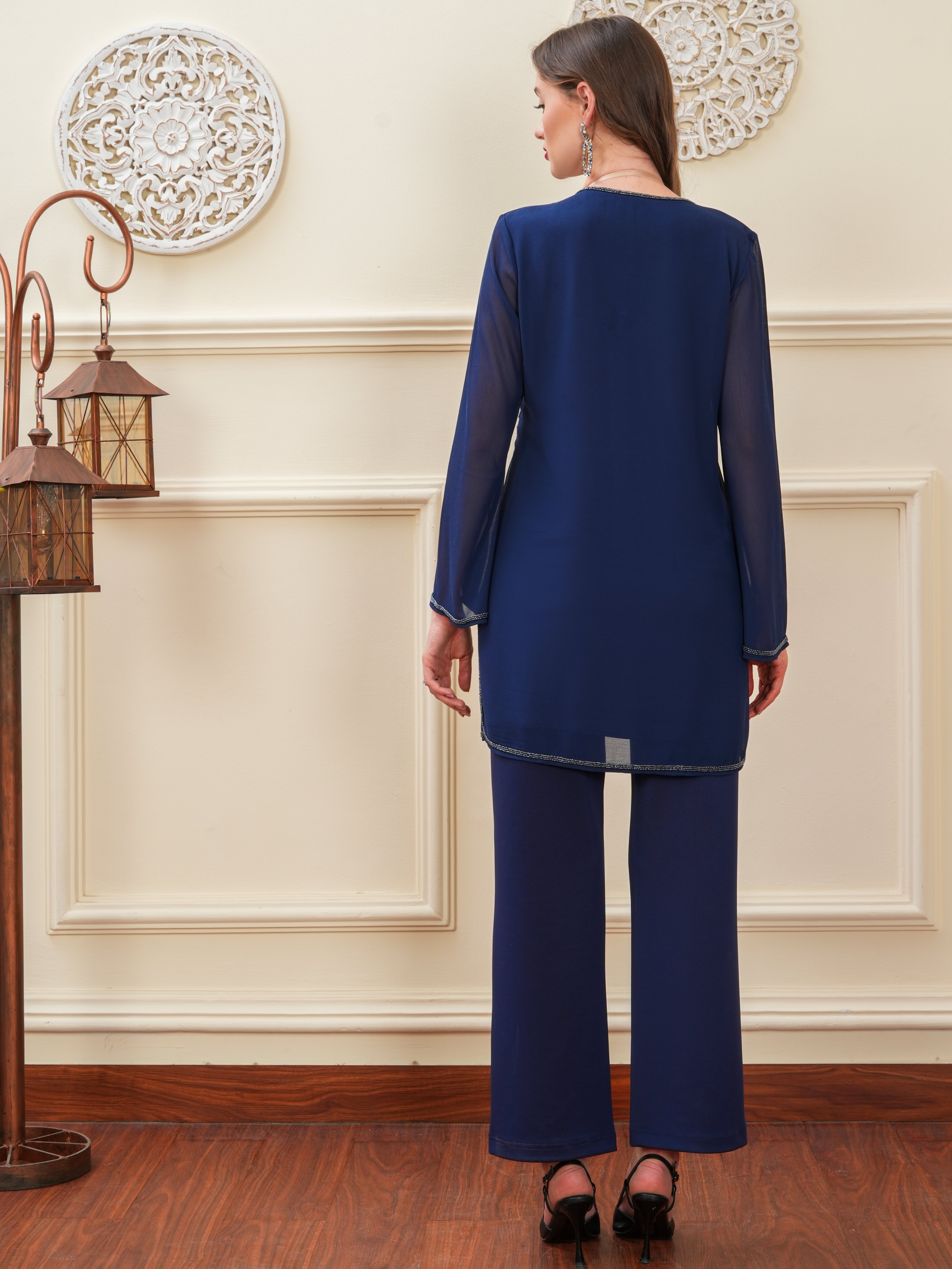Haniya Embellished Kurti with Lining