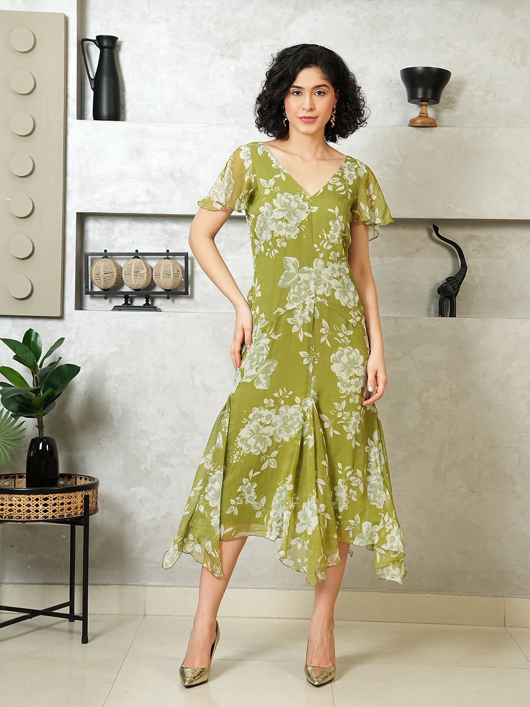 Safira Floral Maxi Dress