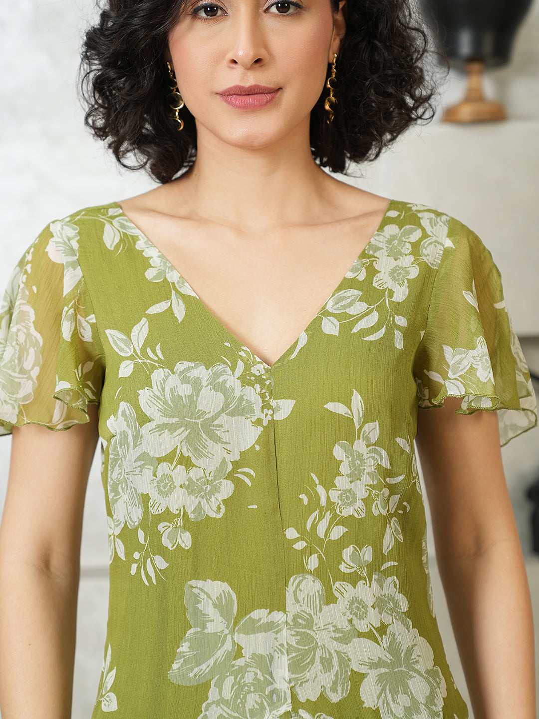 Safira Floral Maxi Dress