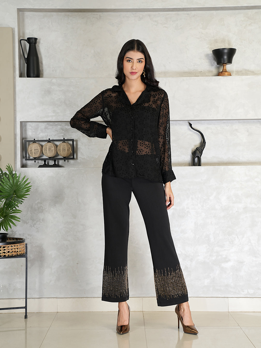 Cairo Sequins Trousers