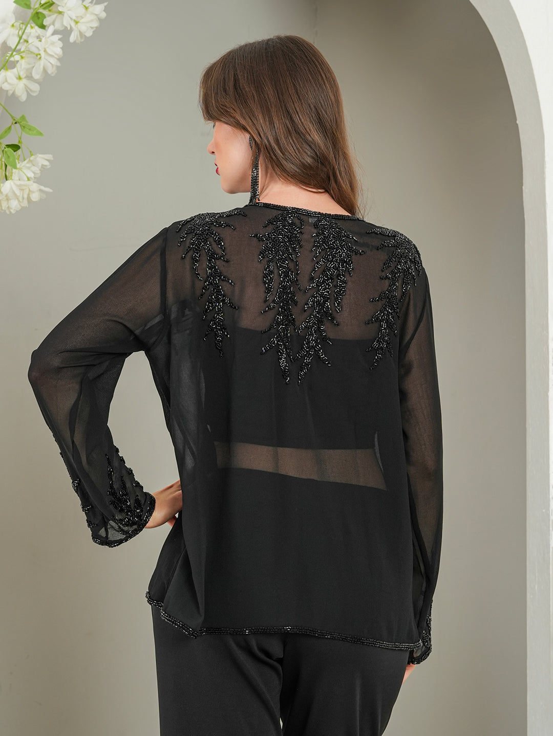 Larissa Embellished Shrug