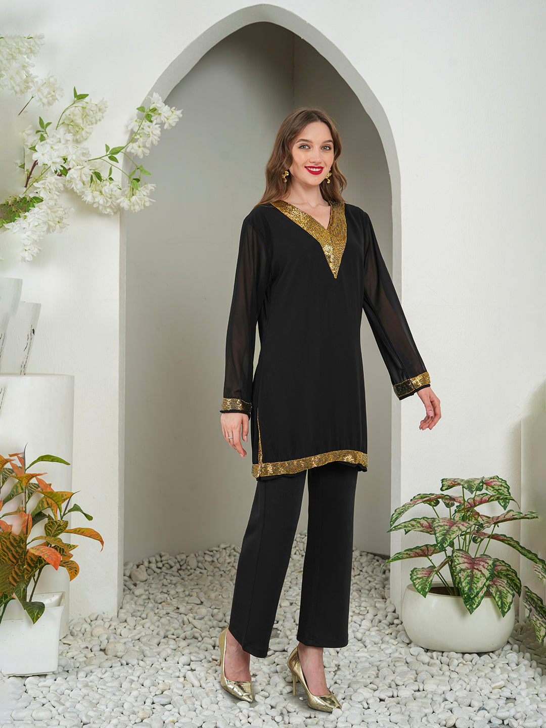 Afreen Kurti with Lining