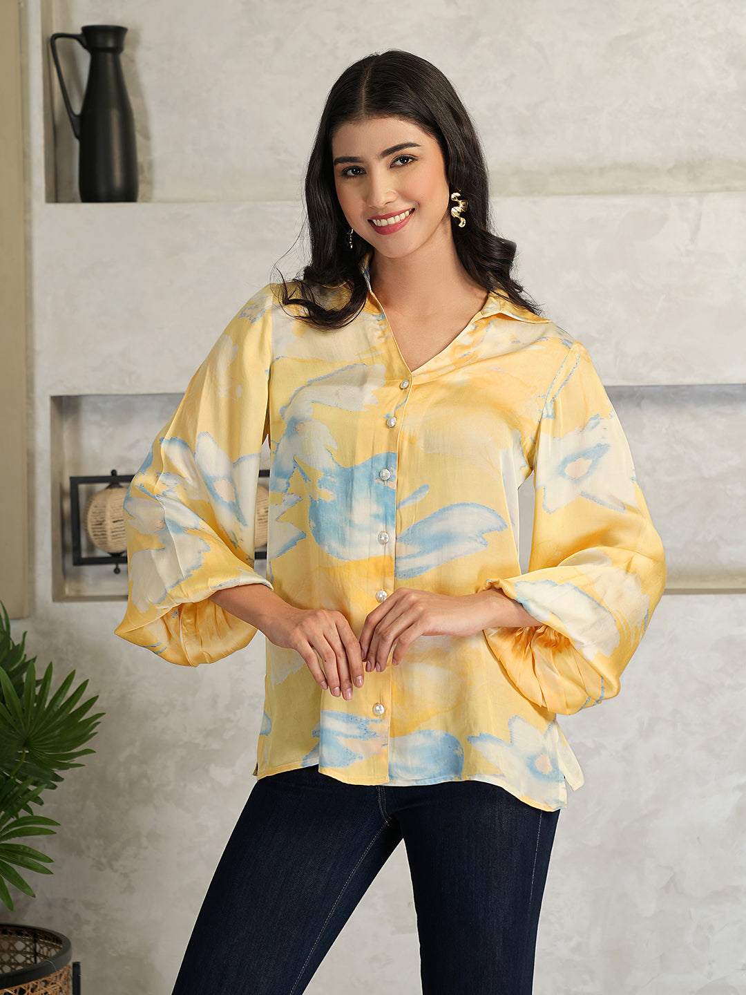 Odette Satin Shirt