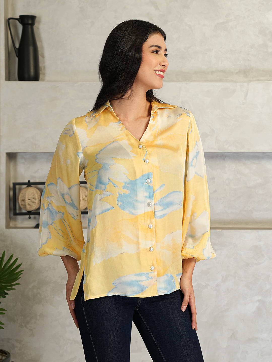 Odette Satin Shirt
