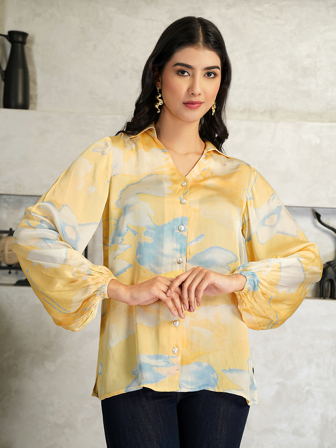 Odette Satin Shirt