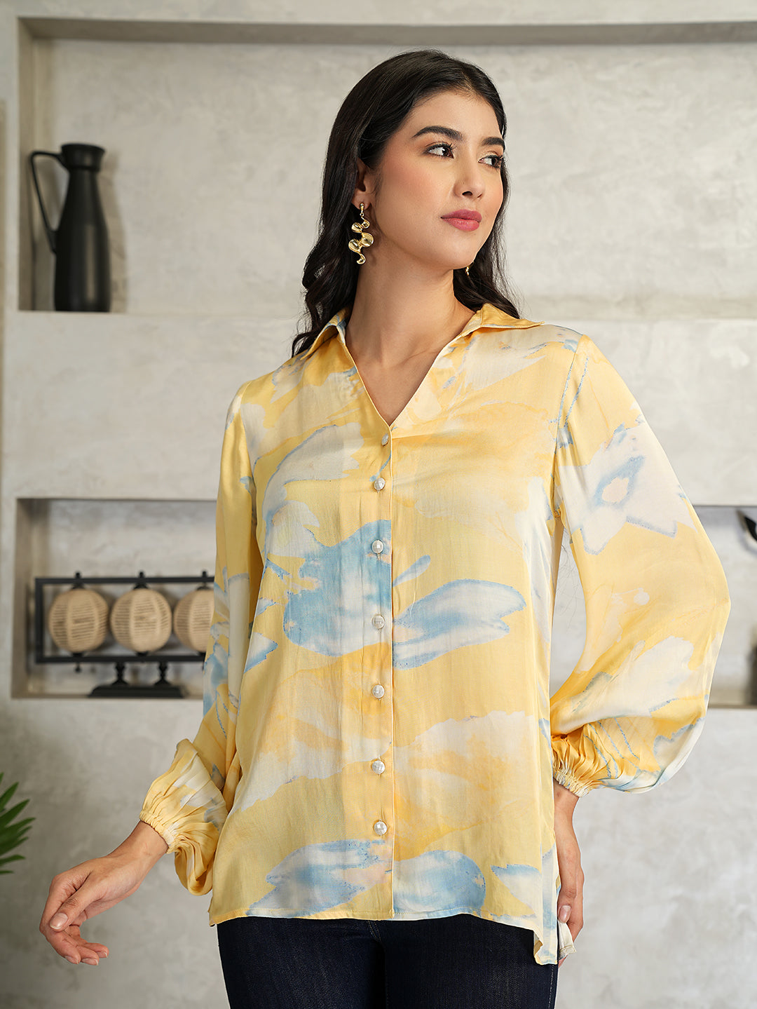Odette Satin Shirt