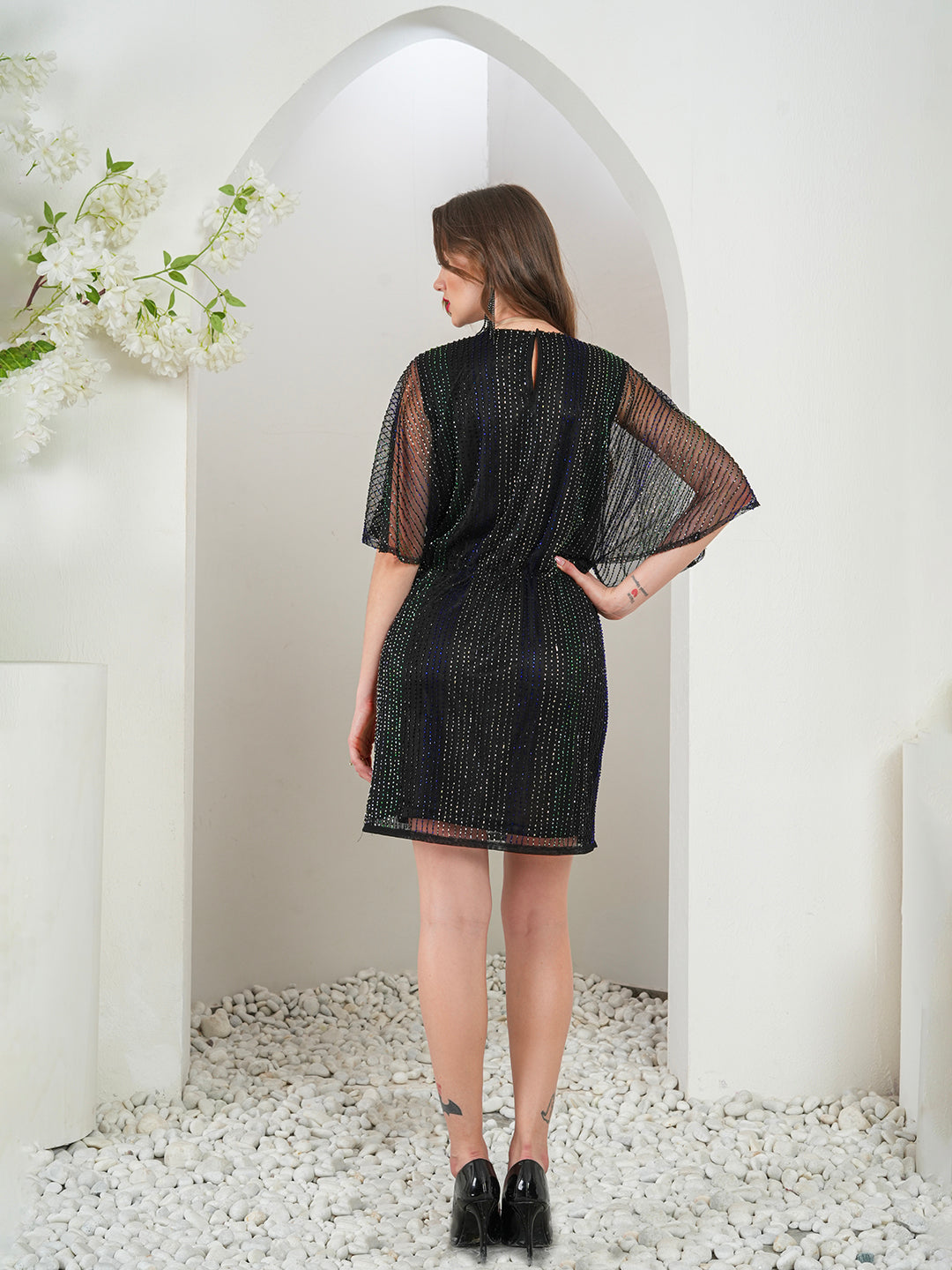 Olga Embellished Dress