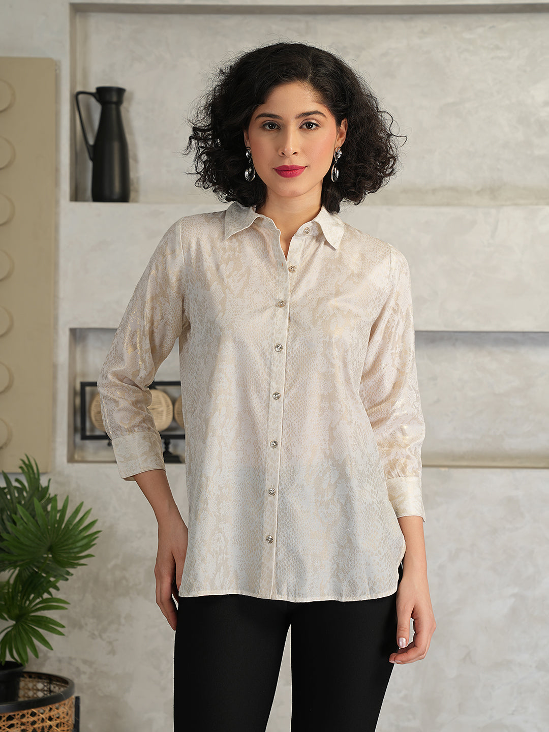 Colette Satin Shirt