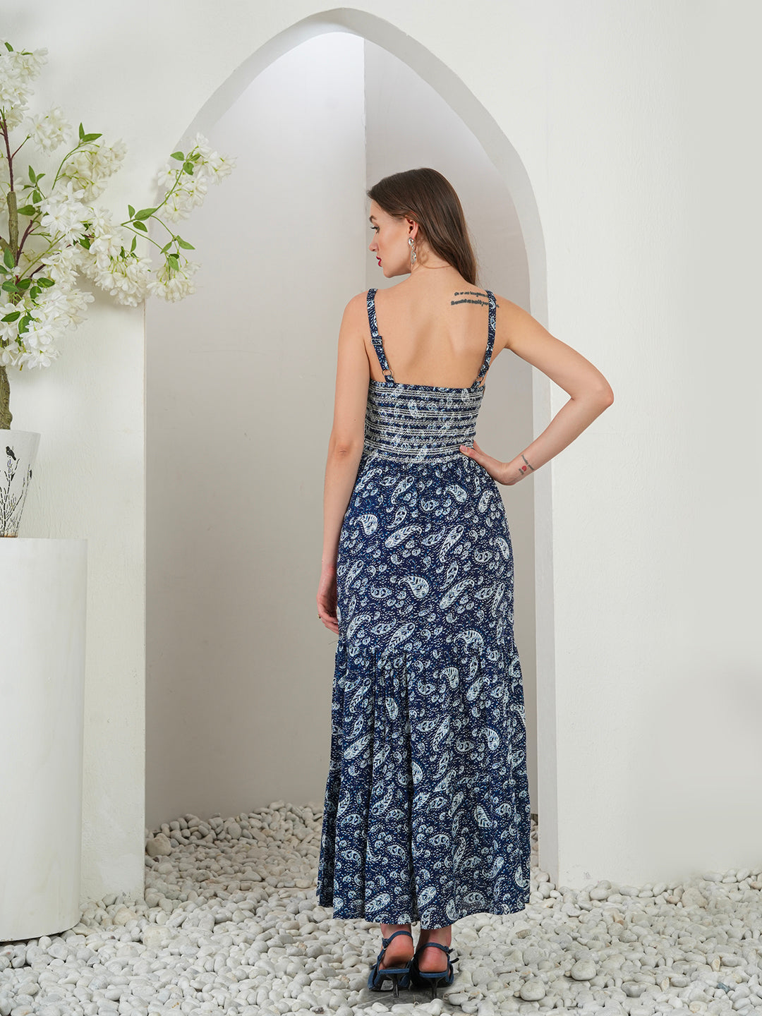 Sloane Smocked Maxi Dress