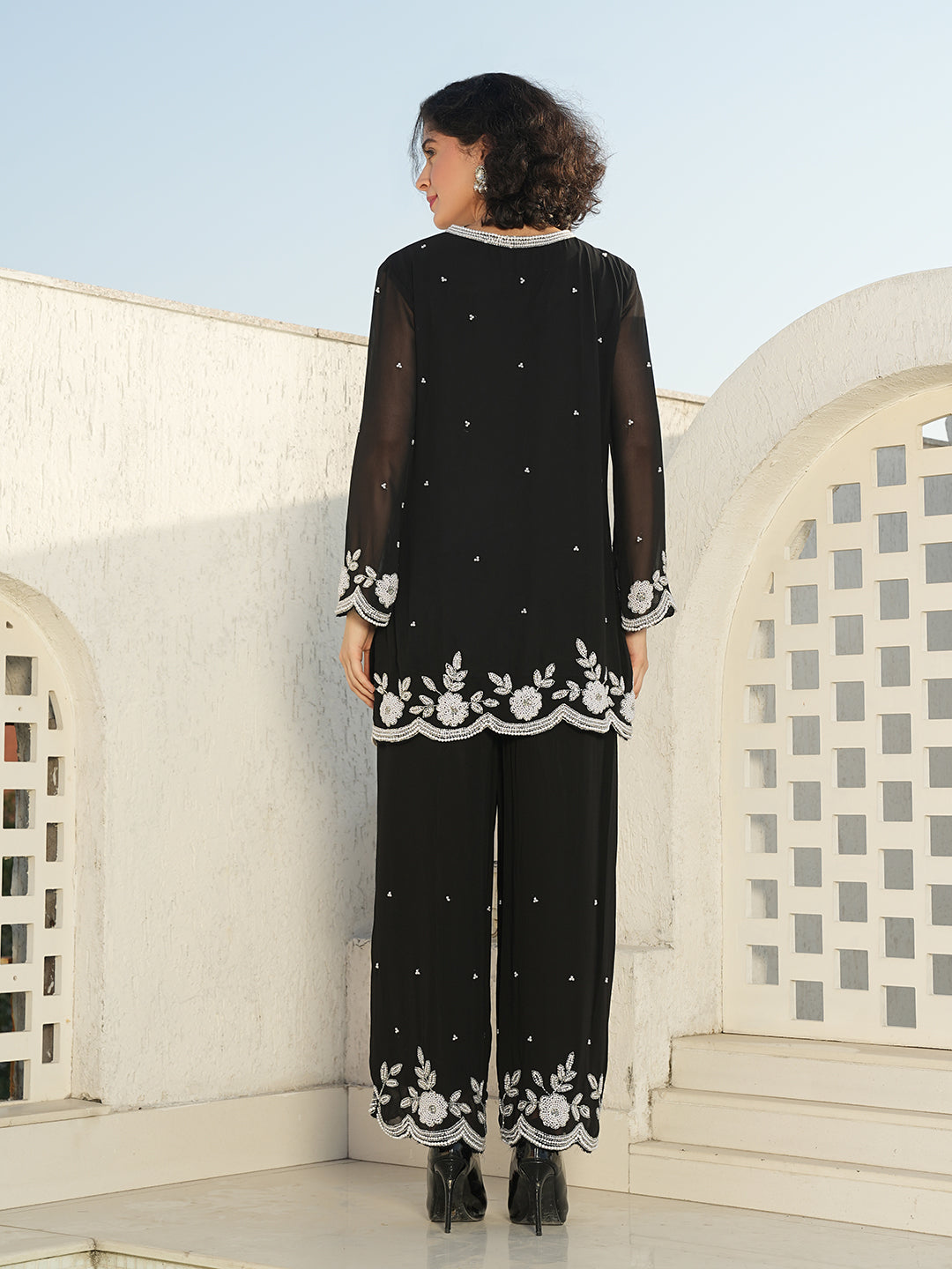 Gayatri Devi Co-Ord Set(With Lining)