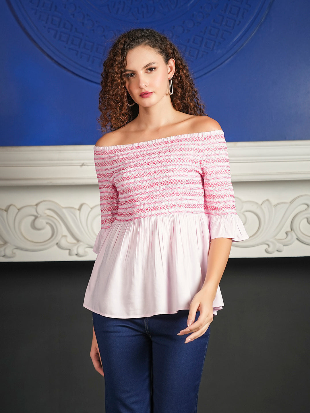 Yana Design Smocking Top