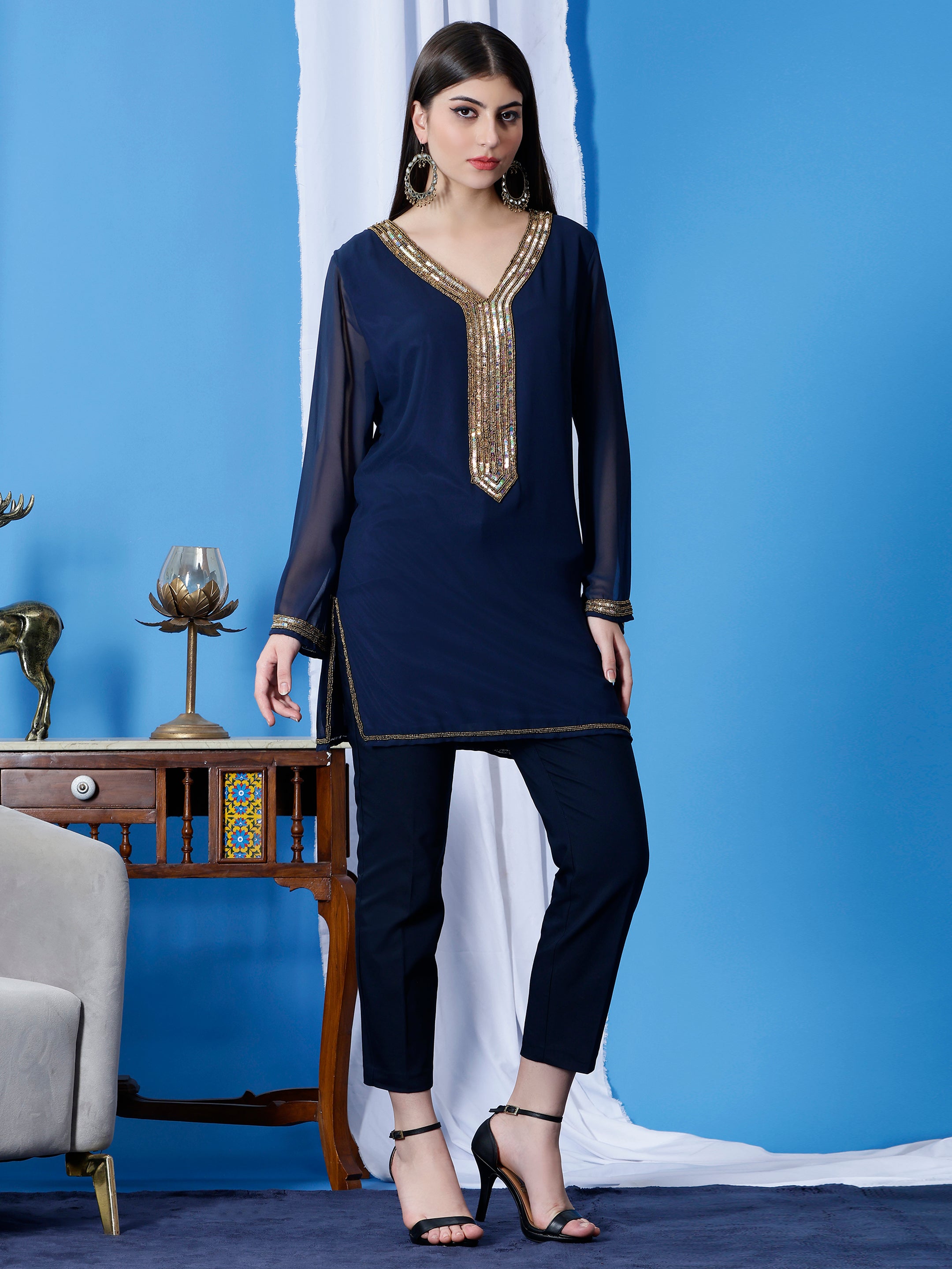 Mandira Kurti (With Lining)