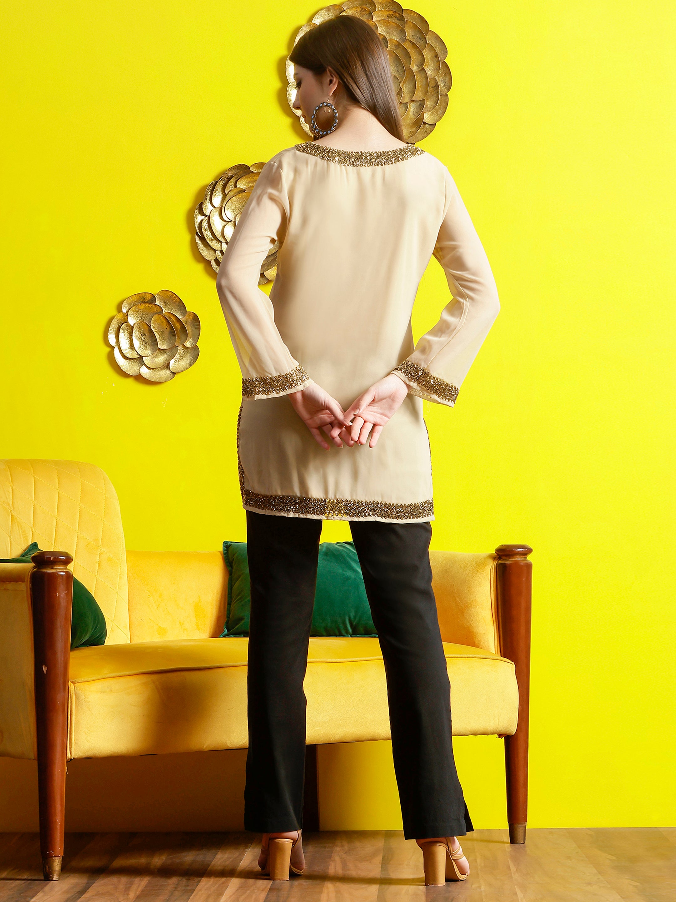 Zara Kurti (With Lining)