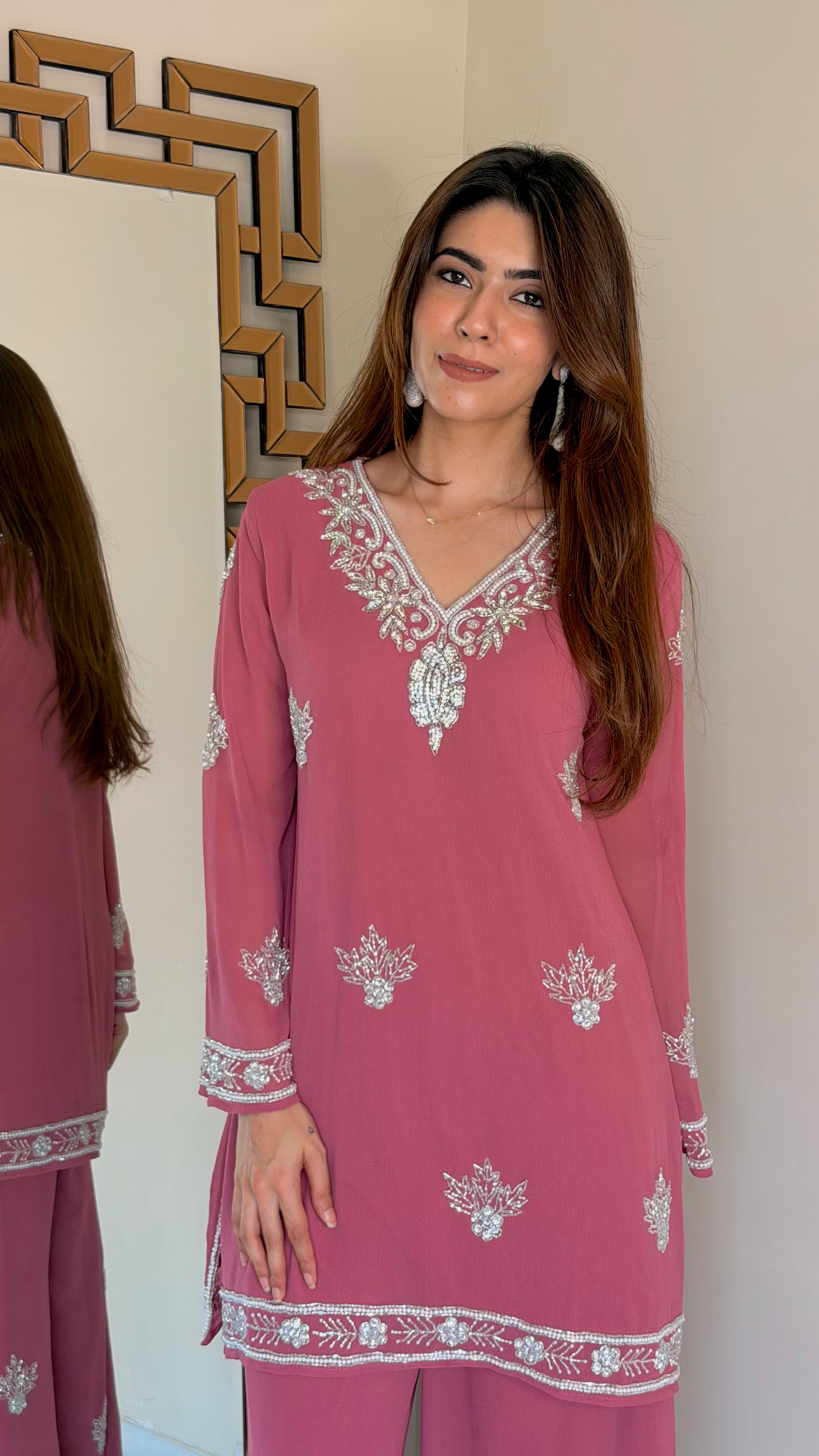Maharani Co-Ord Set(With Lining)