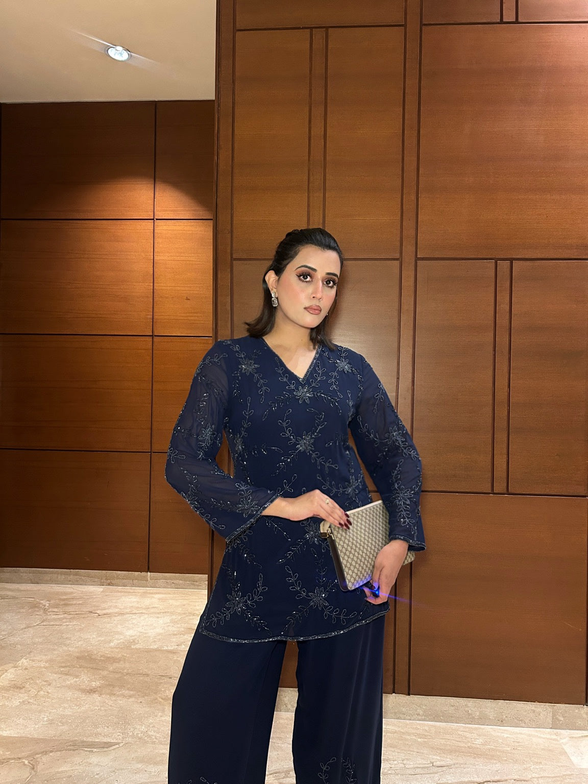 Yuvrani Co-Ord Set(With Lining)