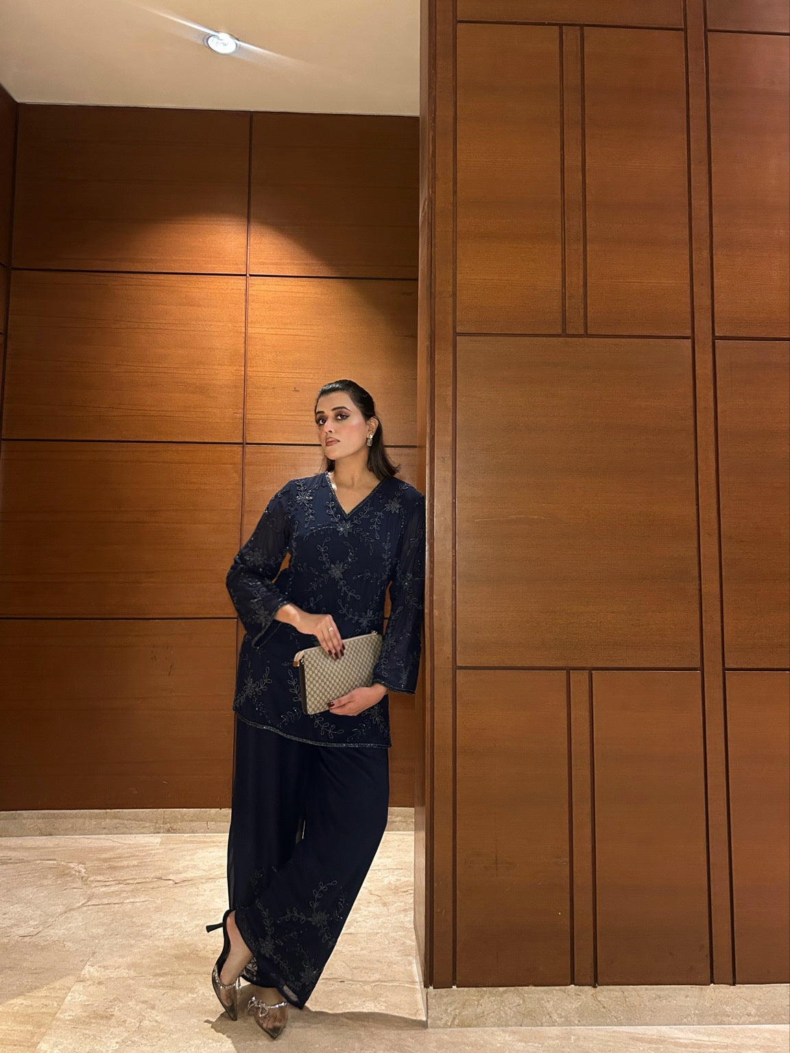 Yuvrani Co-Ord Set(With Lining)