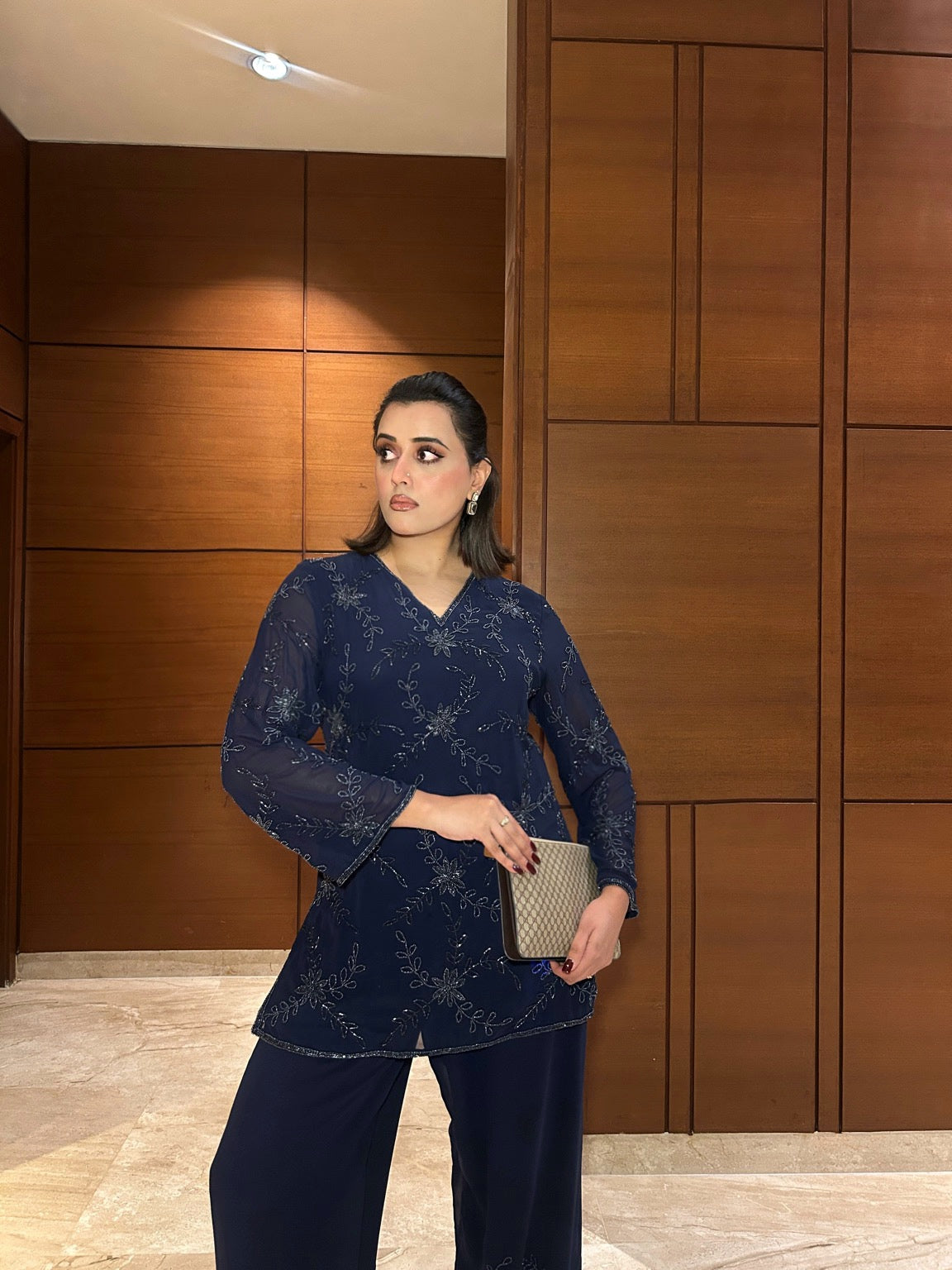 Yuvrani Co-Ord Set(With Lining)