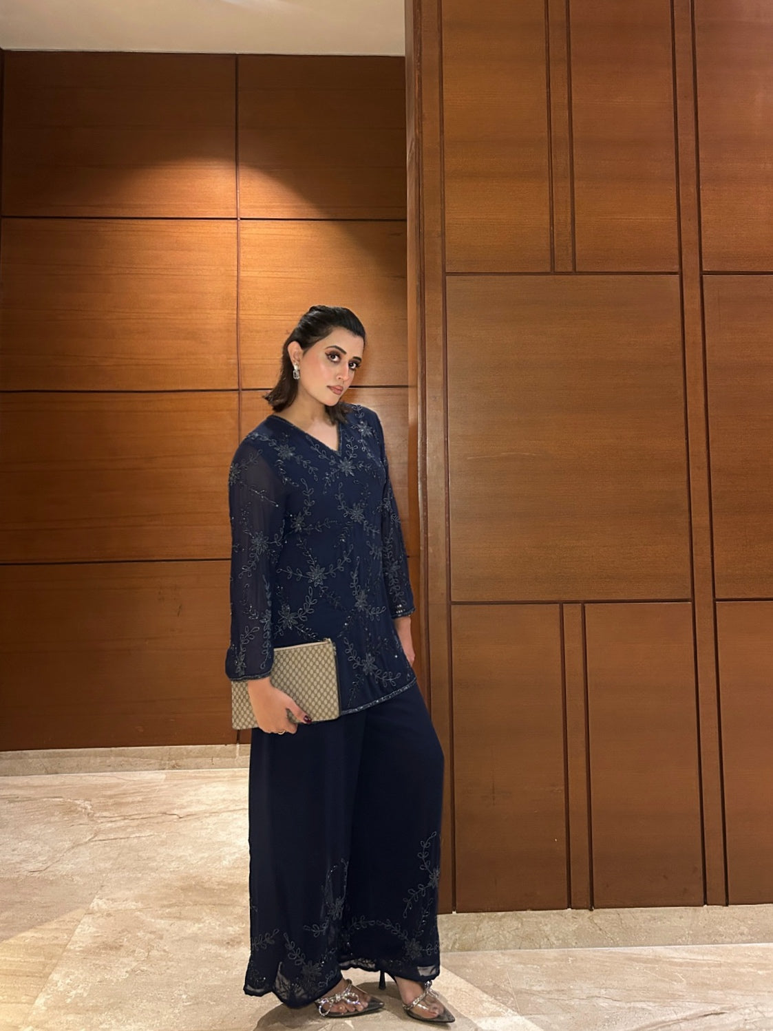 Yuvrani Co-Ord Set(With Lining)