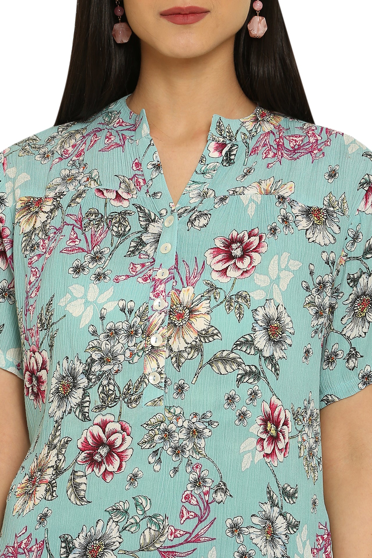 Turquoise Top
